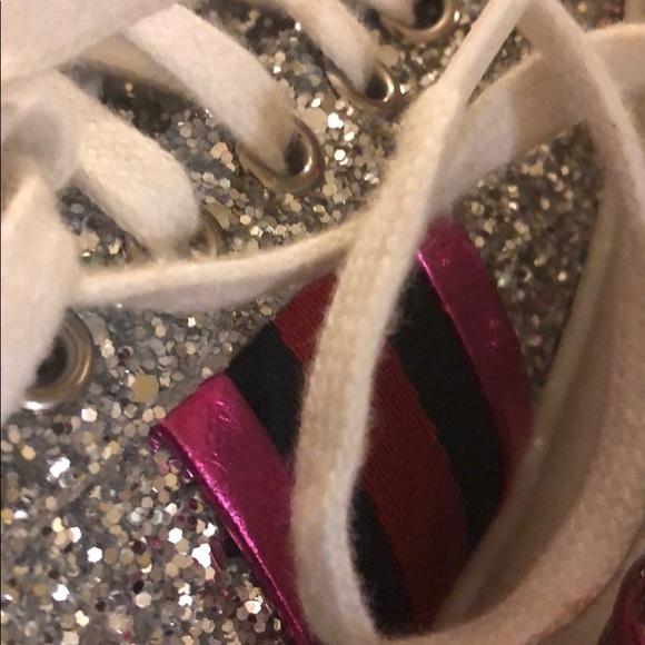 Gucci Ace glitter women’s silver - Picture 3 of 5